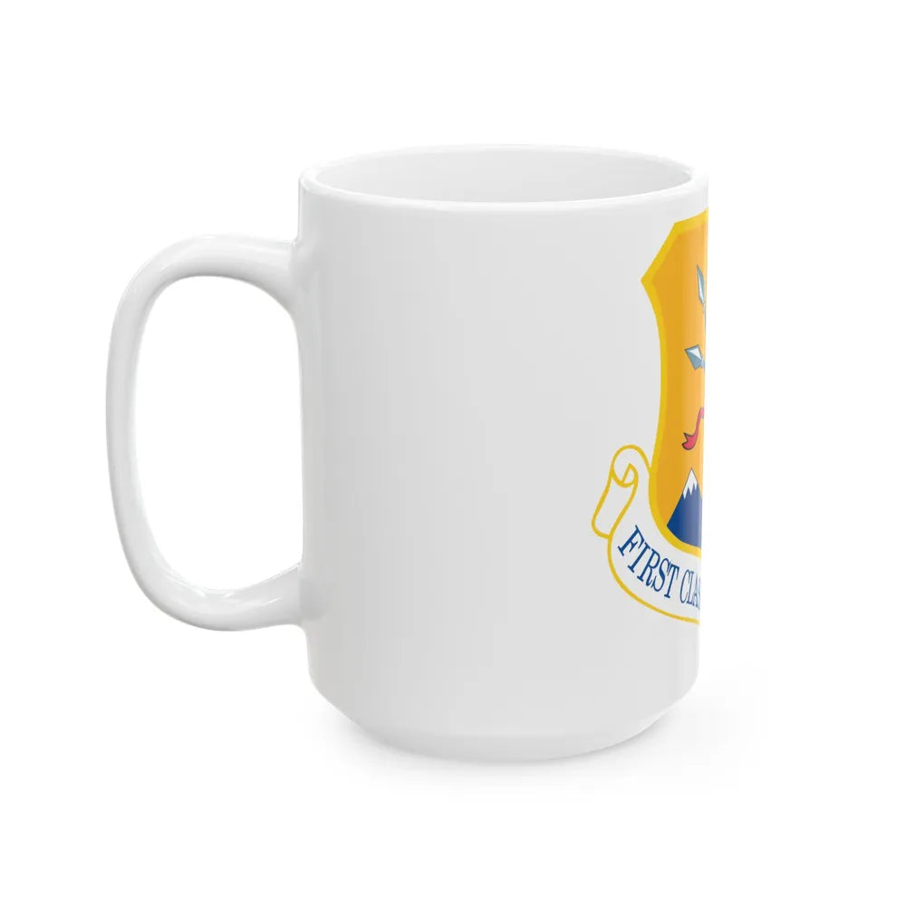 124th Fighter Wing (U.S. Air Force) White Coffee Mug-Go Mug Yourself