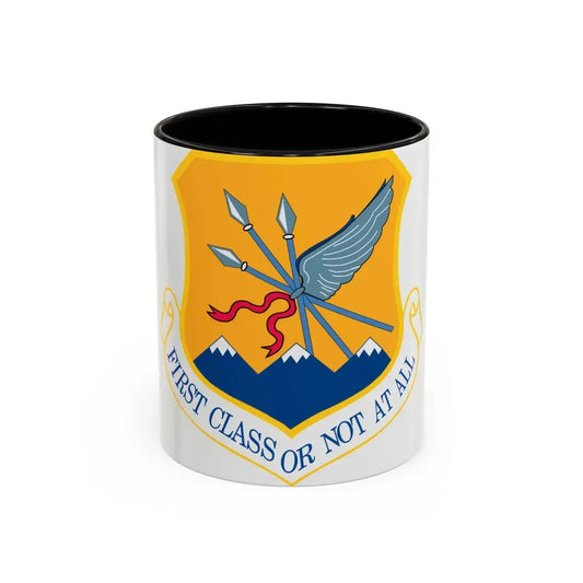 124th Fighter Wing (U.S. Air Force) Accent Coffee Mug 11oz Black - Go Mug Yourself