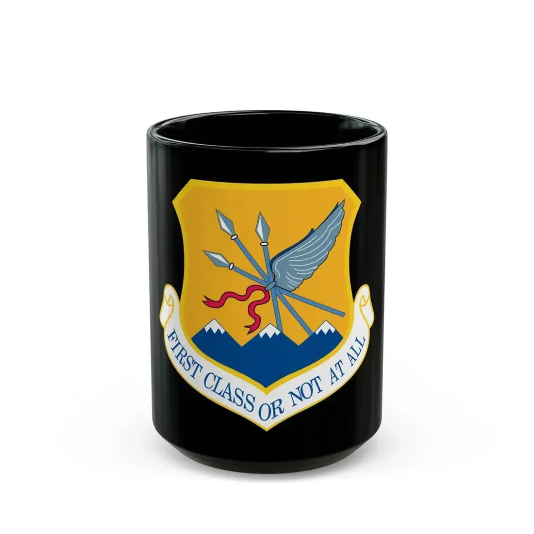 124th Fighter Wing (U.S. Air Force) Black Coffee Mug - Go Mug Yourself