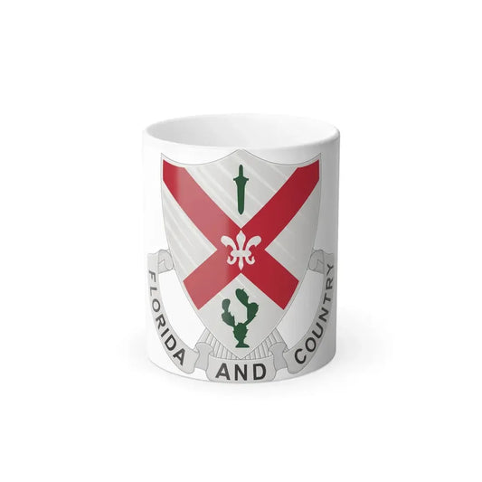 124th Infantry Regiment (U.S. Army) Color Changing Coffee Mug 11oz - Go Mug Yourself