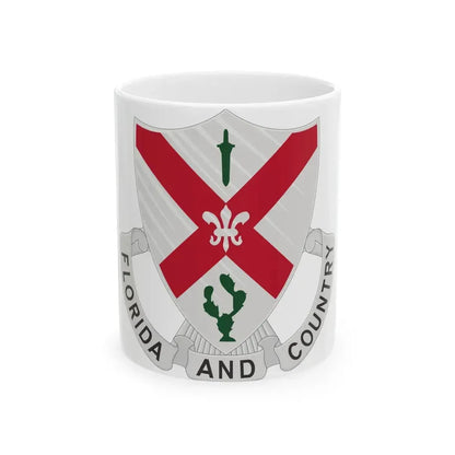 124th Infantry Regiment (U.S. Army) White Coffee Mug 11oz - Go Mug Yourself