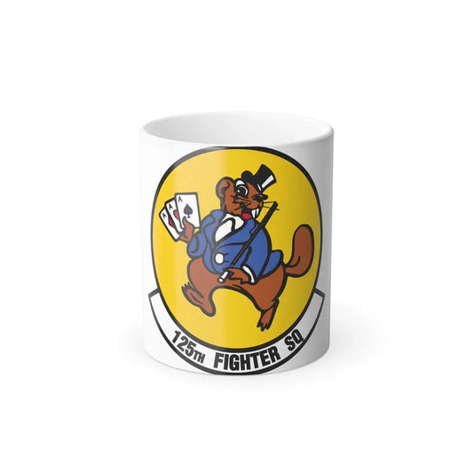 125 Fighter Squadron (U.S. Air Force) Color Changing Coffee Mug 11oz - Go Mug Yourself