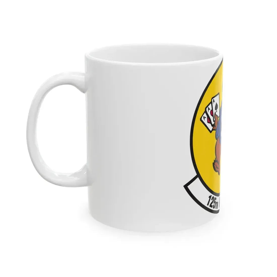 125 Fighter Squadron (U.S. Air Force) White Coffee Mug - Go Mug Yourself