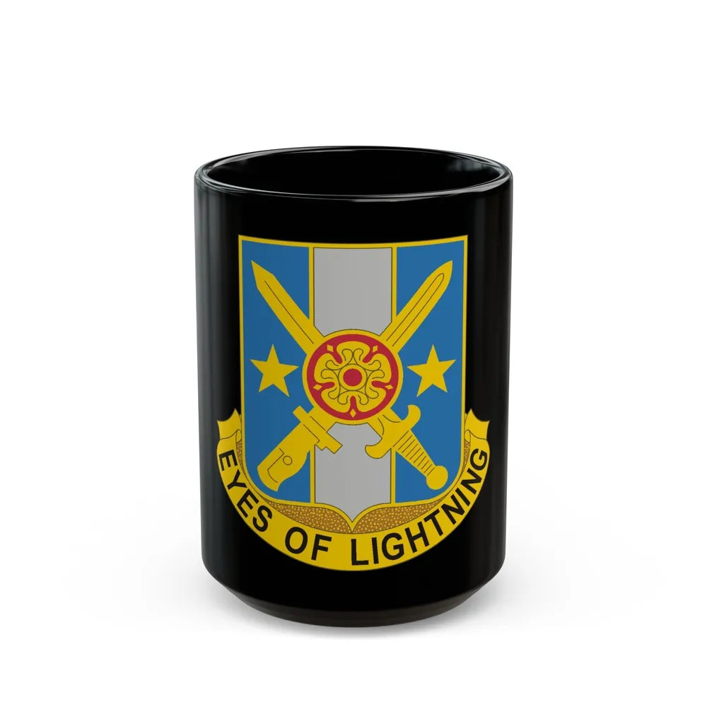 125 Military Intelligence Battalion (U.S. Army) Black Coffee Mug-15oz-Go Mug Yourself