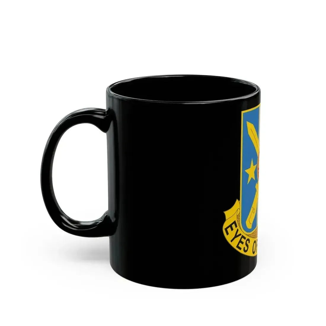 125 Military Intelligence Battalion (U.S. Army) Black Coffee Mug - Go Mug Yourself