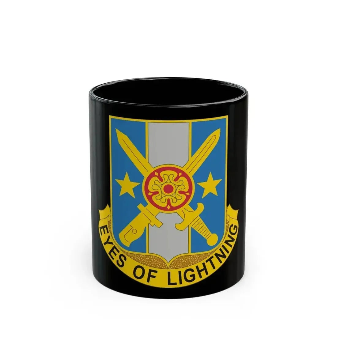 125 Military Intelligence Battalion (U.S. Army) Black Coffee Mug - Go Mug Yourself