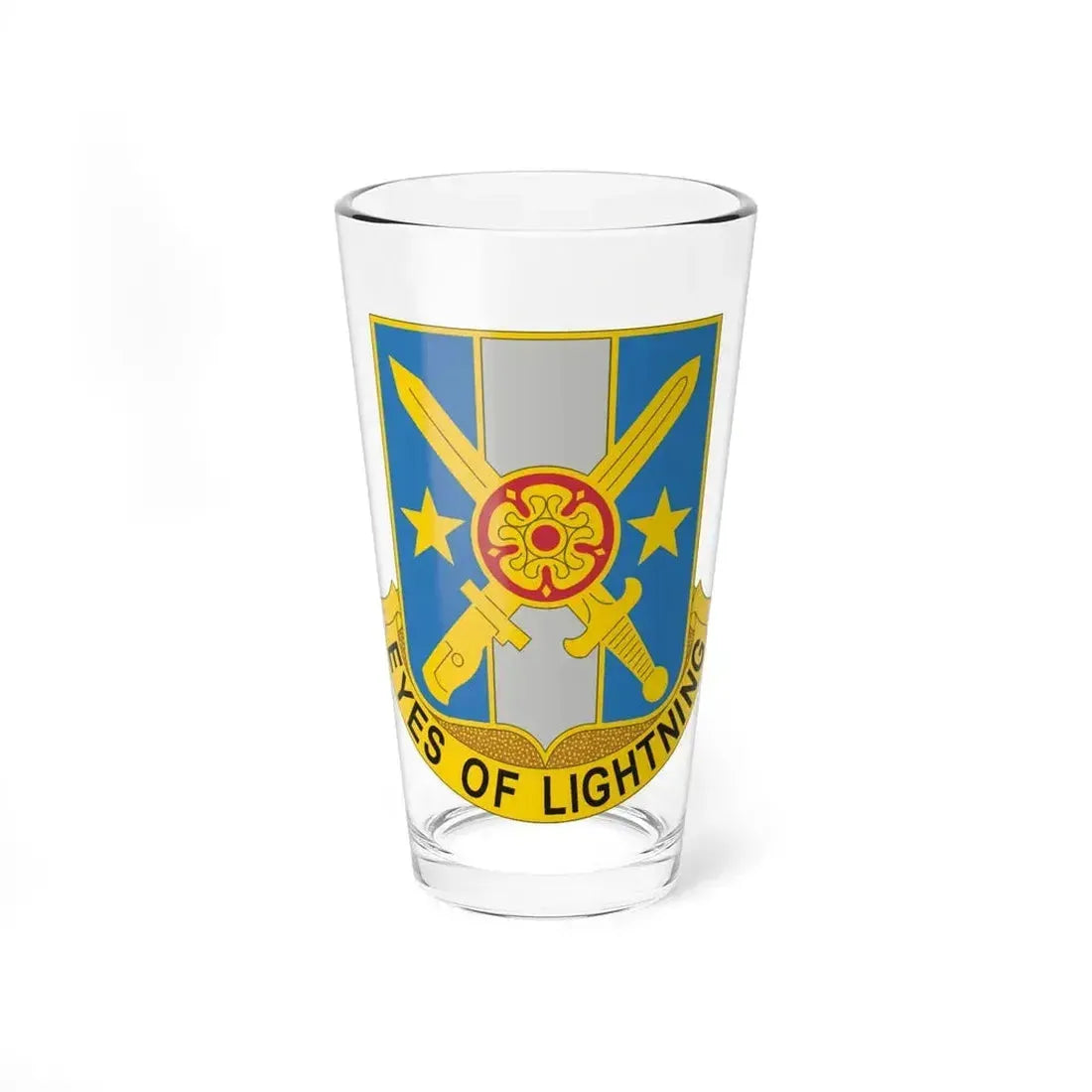 125 Military Intelligence Battalion (U.S. Army) Pint Glass 16oz 16oz - Go Mug Yourself