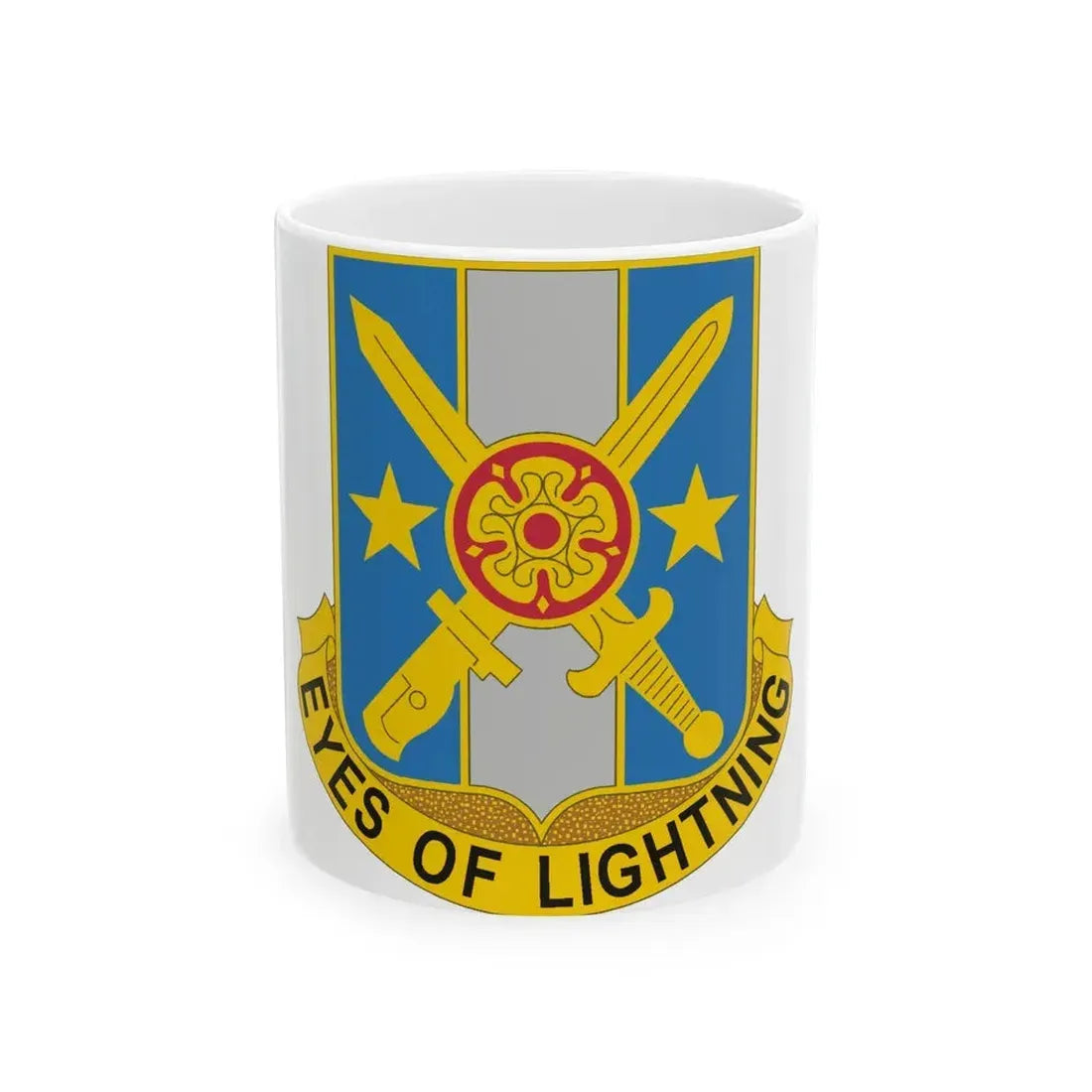 125 Military Intelligence Battalion (U.S. Army) White Coffee Mug 11oz - Go Mug Yourself