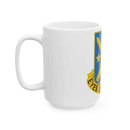 125 Military Intelligence Battalion (U.S. Army) White Coffee Mug - Go Mug Yourself