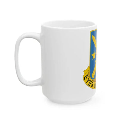 125 Military Intelligence Battalion (U.S. Army) White Coffee Mug - Go Mug Yourself