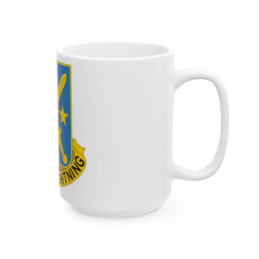 125 Military Intelligence Battalion (U.S. Army) White Coffee Mug - Go Mug Yourself