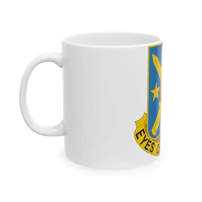 125 Military Intelligence Battalion (U.S. Army) White Coffee Mug - Go Mug Yourself