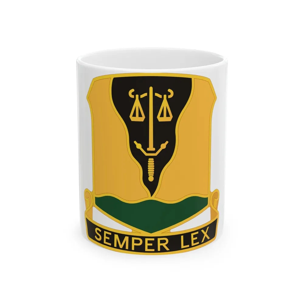 125 Military Police Battalion (U.S. Army) White Coffee Mug-11oz-Go Mug Yourself