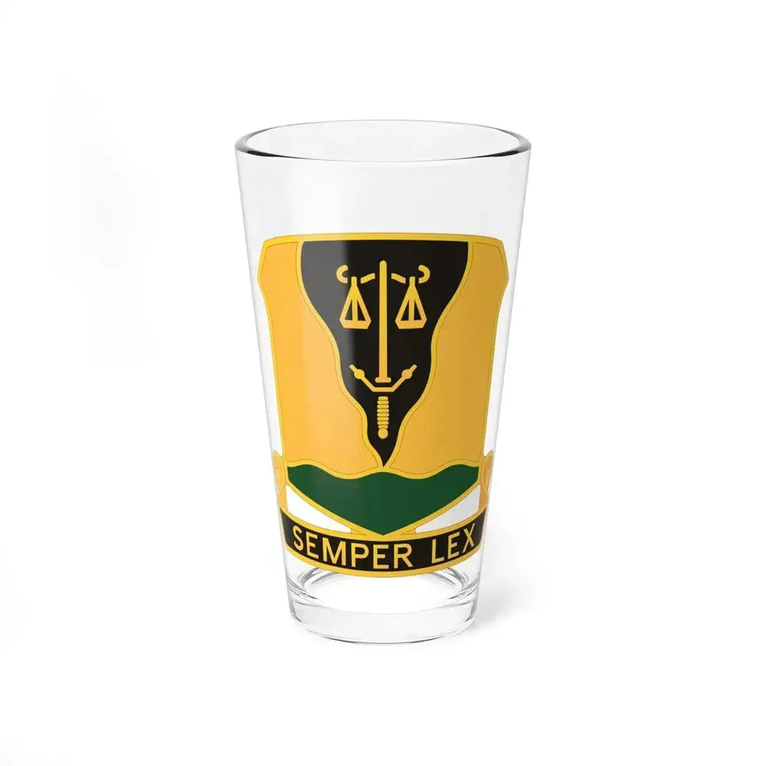 125 Military Police Battalion (U.S. Army) Pint Glass 16oz 16oz - Go Mug Yourself