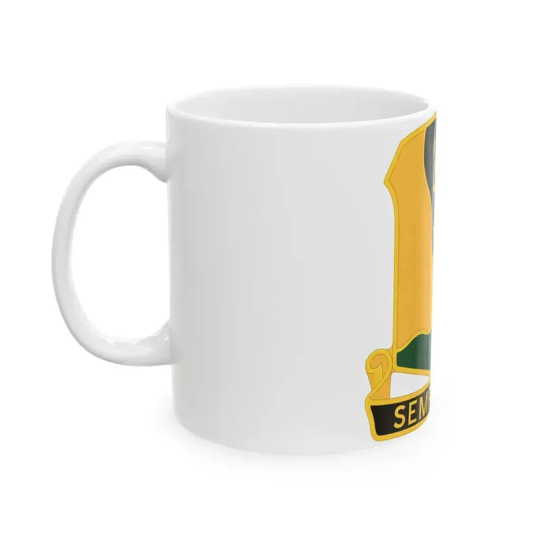 125 Military Police Battalion (U.S. Army) White Coffee Mug - Go Mug Yourself