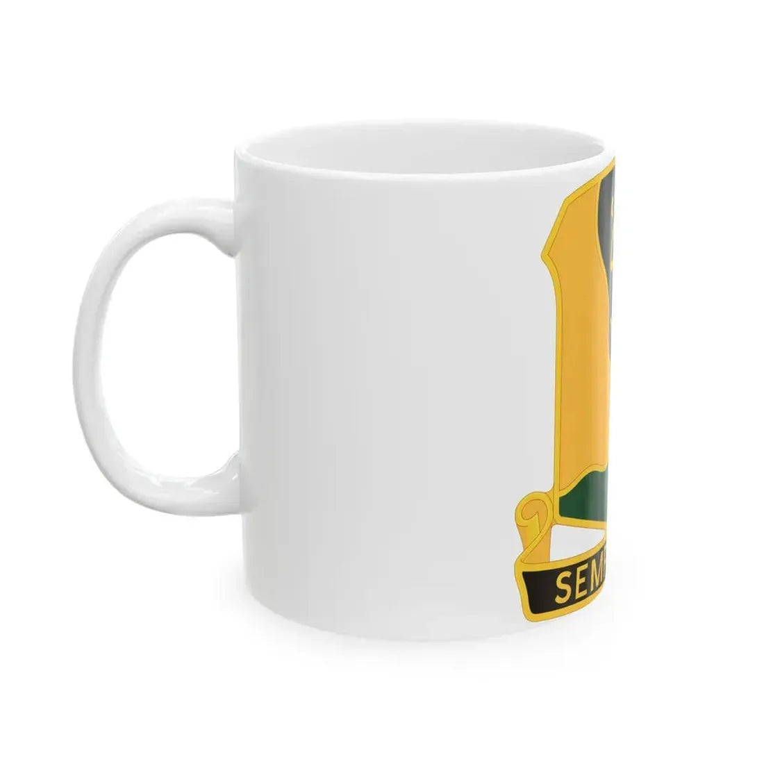 125 Military Police Battalion (U.S. Army) White Coffee Mug - Go Mug Yourself