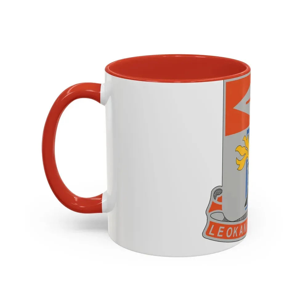 125 Signal Battalion (U.S. Army) Accent Coffee Mug - Go Mug Yourself