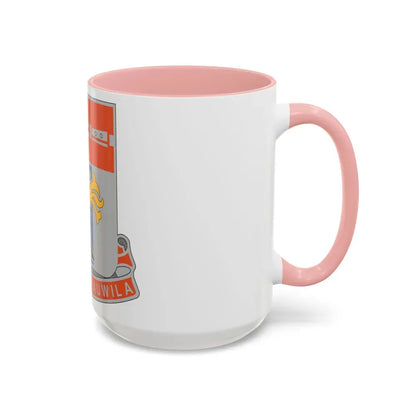 125 Signal Battalion (U.S. Army) Accent Coffee Mug - Go Mug Yourself