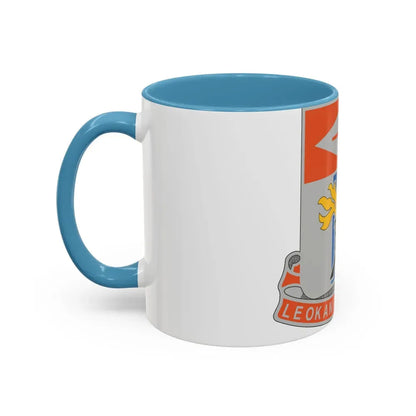 125 Signal Battalion (U.S. Army) Accent Coffee Mug - Go Mug Yourself