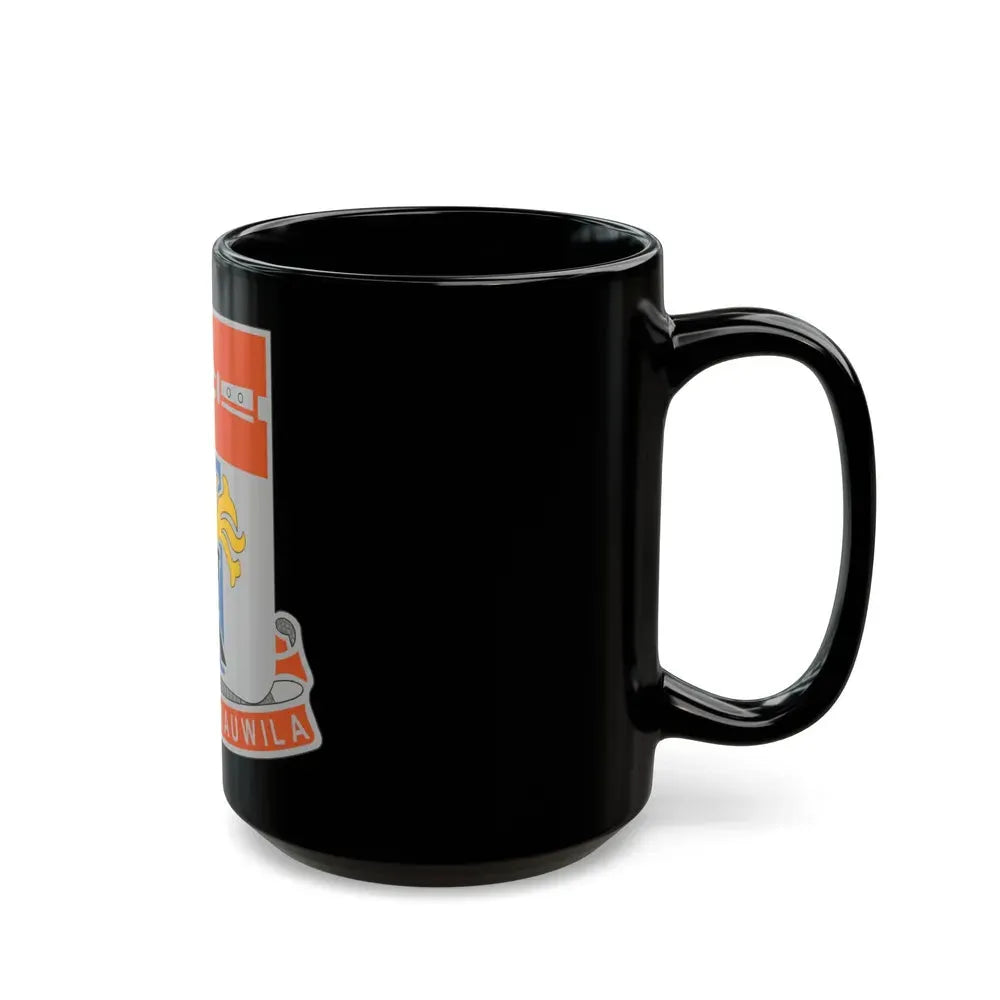 125 Signal Battalion (U.S. Army) Black Coffee Mug - Go Mug Yourself