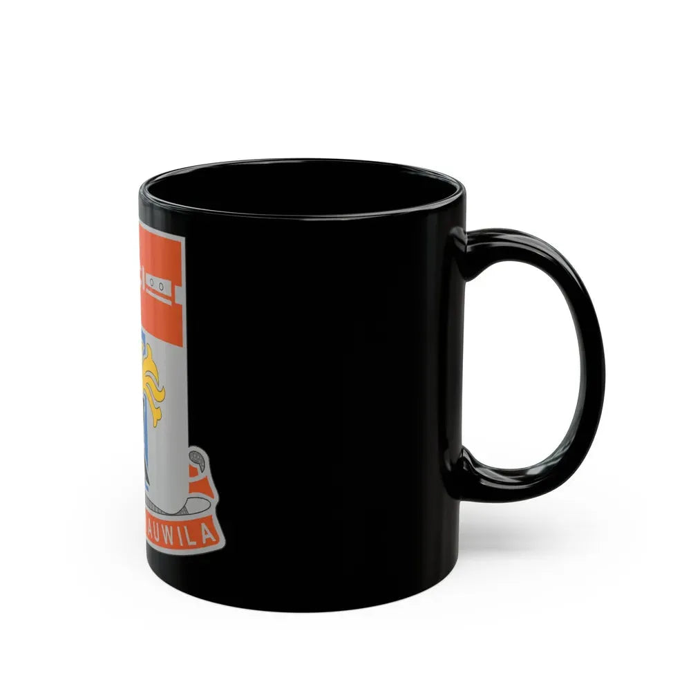 125 Signal Battalion (U.S. Army) Black Coffee Mug - Go Mug Yourself