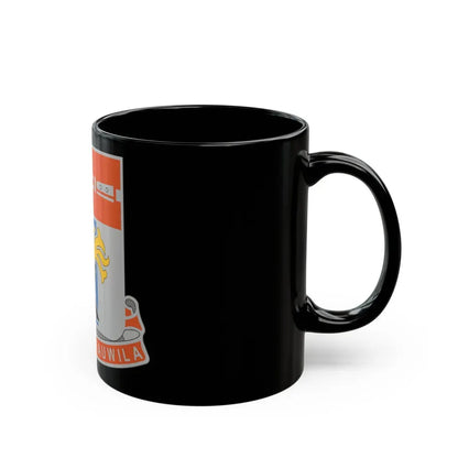 125 Signal Battalion (U.S. Army) Black Coffee Mug - Go Mug Yourself