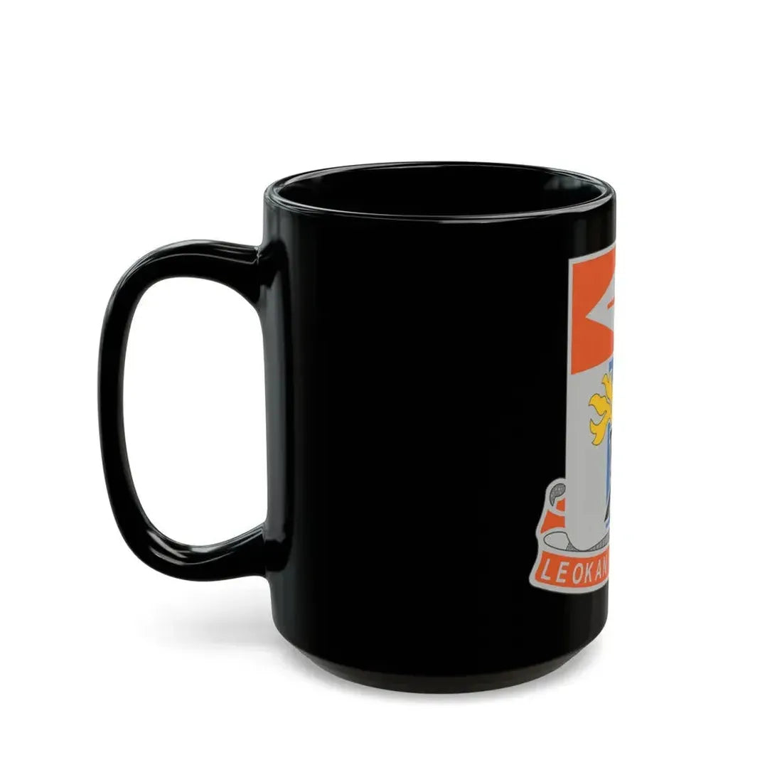125 Signal Battalion (U.S. Army) Black Coffee Mug - Go Mug Yourself