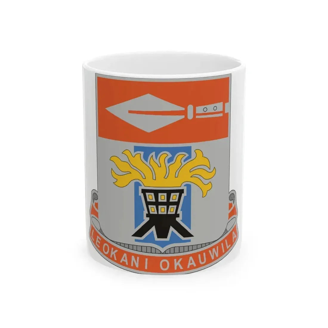 125 Signal Battalion (U.S. Army) White Coffee Mug 11oz - Go Mug Yourself