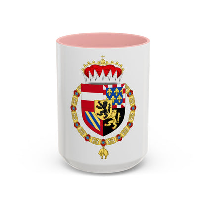 Coat of Arms of Philip IV of Burgundy - Accent Coffee Mug