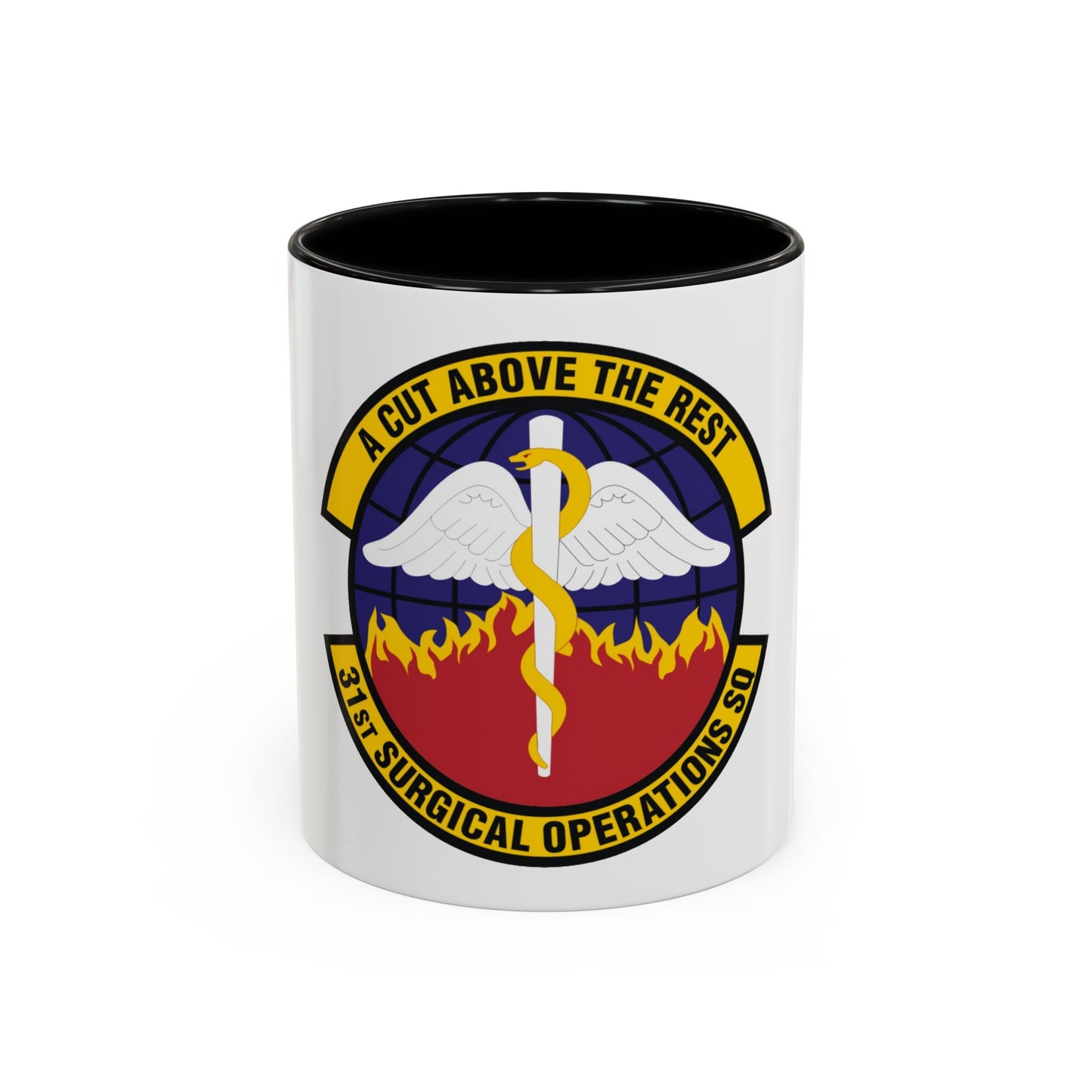 31st Surgical Operations Squadron (U.S. Air Force) Accent Coffee Mug