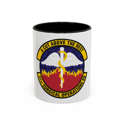 31st Surgical Operations Squadron (U.S. Air Force) Accent Coffee Mug
