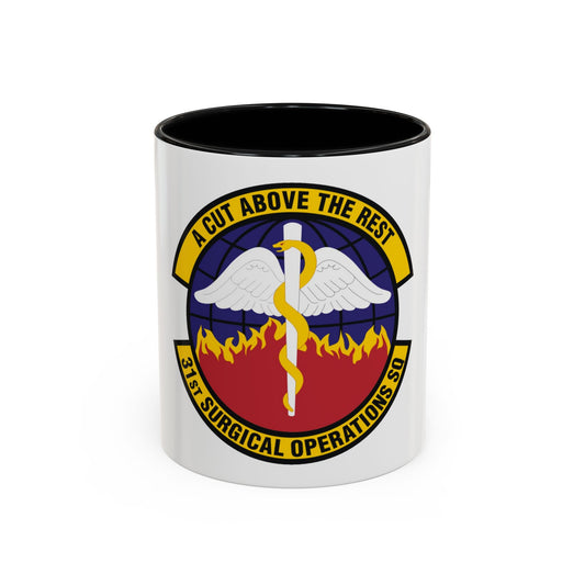 31st Surgical Operations Squadron (U.S. Air Force) Accent Coffee Mug
