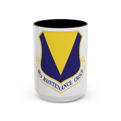 Tasse à café décorative du 86e groupe de maintenance (US Air Force)