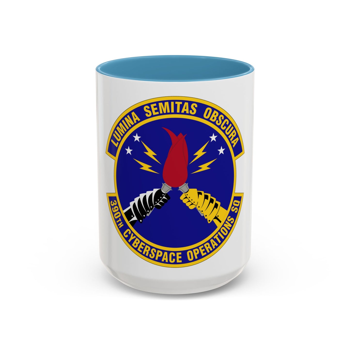 390 Cyberspace Operations Squadron ACC (U.S. Air Force) Accent Coffee Mug
