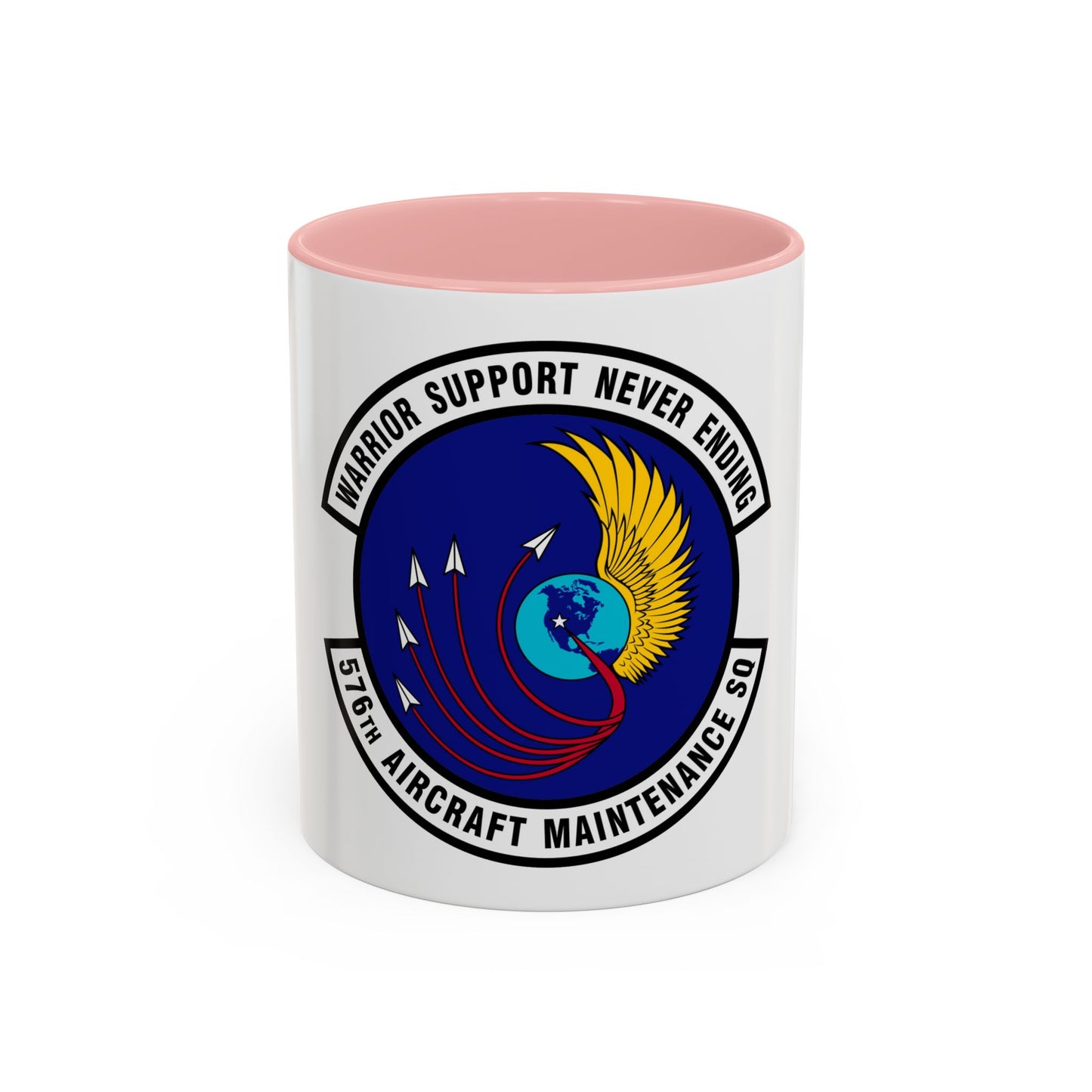 576th Aircraft Maintenance Squadron (U.S. Air Force) Accent Coffee Mug