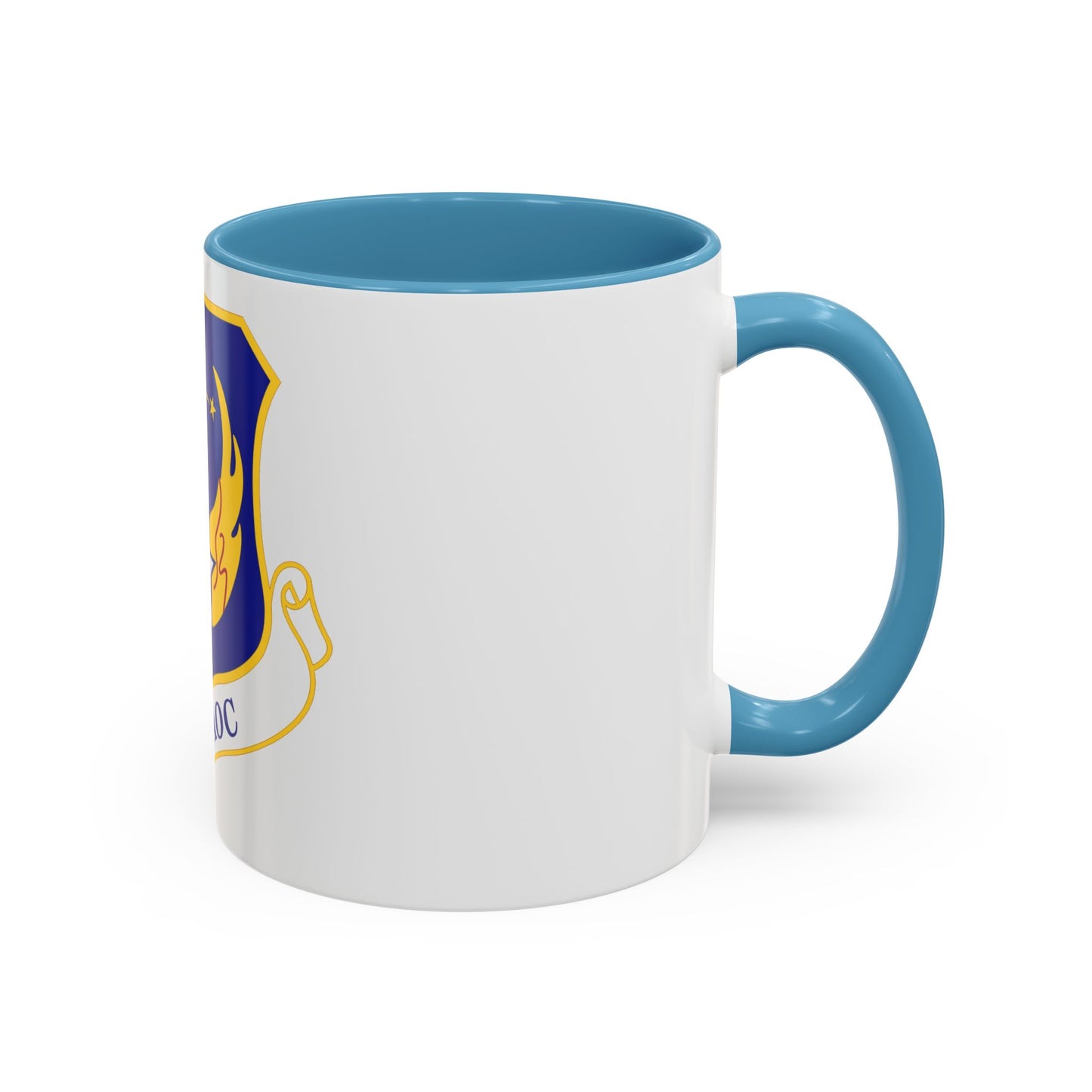 613 Air Operations Center PACAF (U.S. Air Force) Accent Coffee Mug
