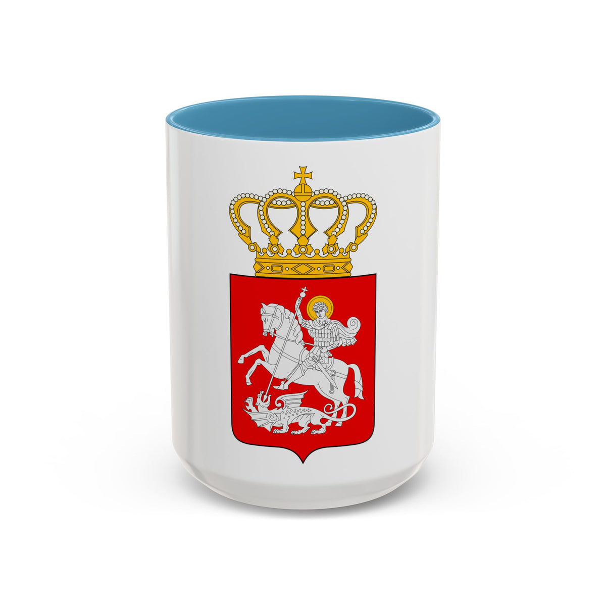 Lesser coat of arms of Georgia - Accent Coffee Mug