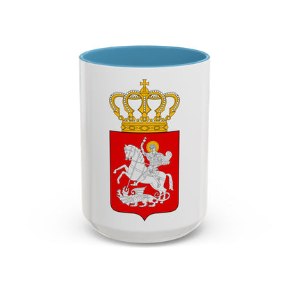 Lesser coat of arms of Georgia - Accent Coffee Mug