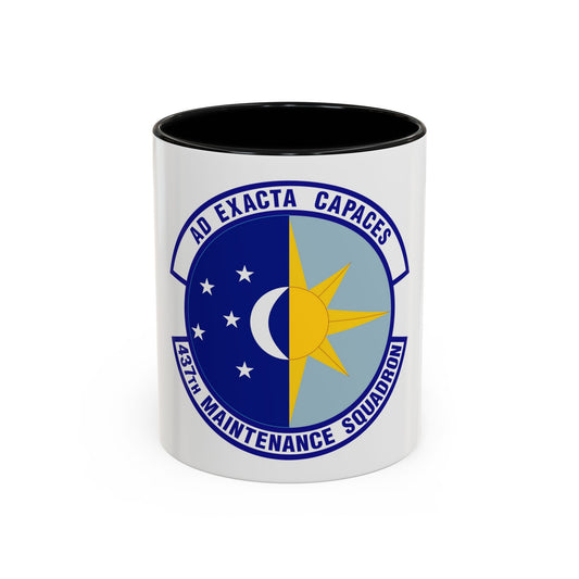 437th Maintenance Squadron (U.S. Air Force) Accent Coffee Mug
