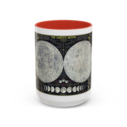 Space - The Moon (1969) (Map) Accent Coffee Mug