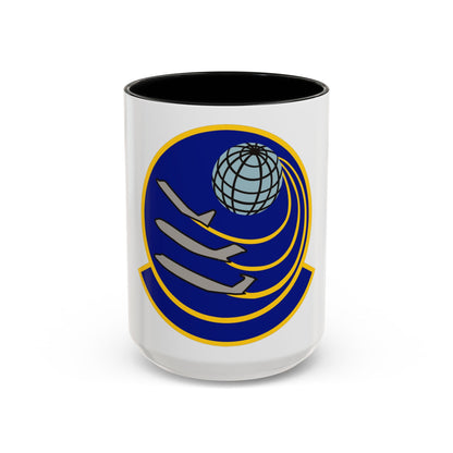 373 Training Squadron AETC (U.S. Air Force) Accent Coffee Mug