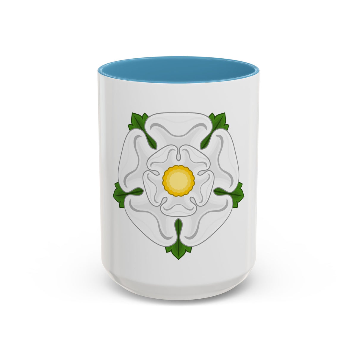 White Rose Badge of York - Accent Coffee Mug