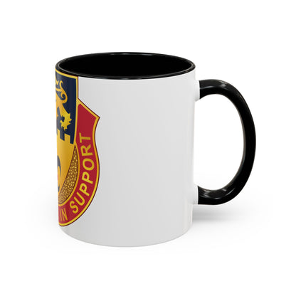 55 Personnel Services Battalion (U.S. Army) Accent Coffee Mug