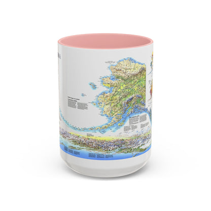 Alaska 2 (1994) (Map) Accent Coffee Mug