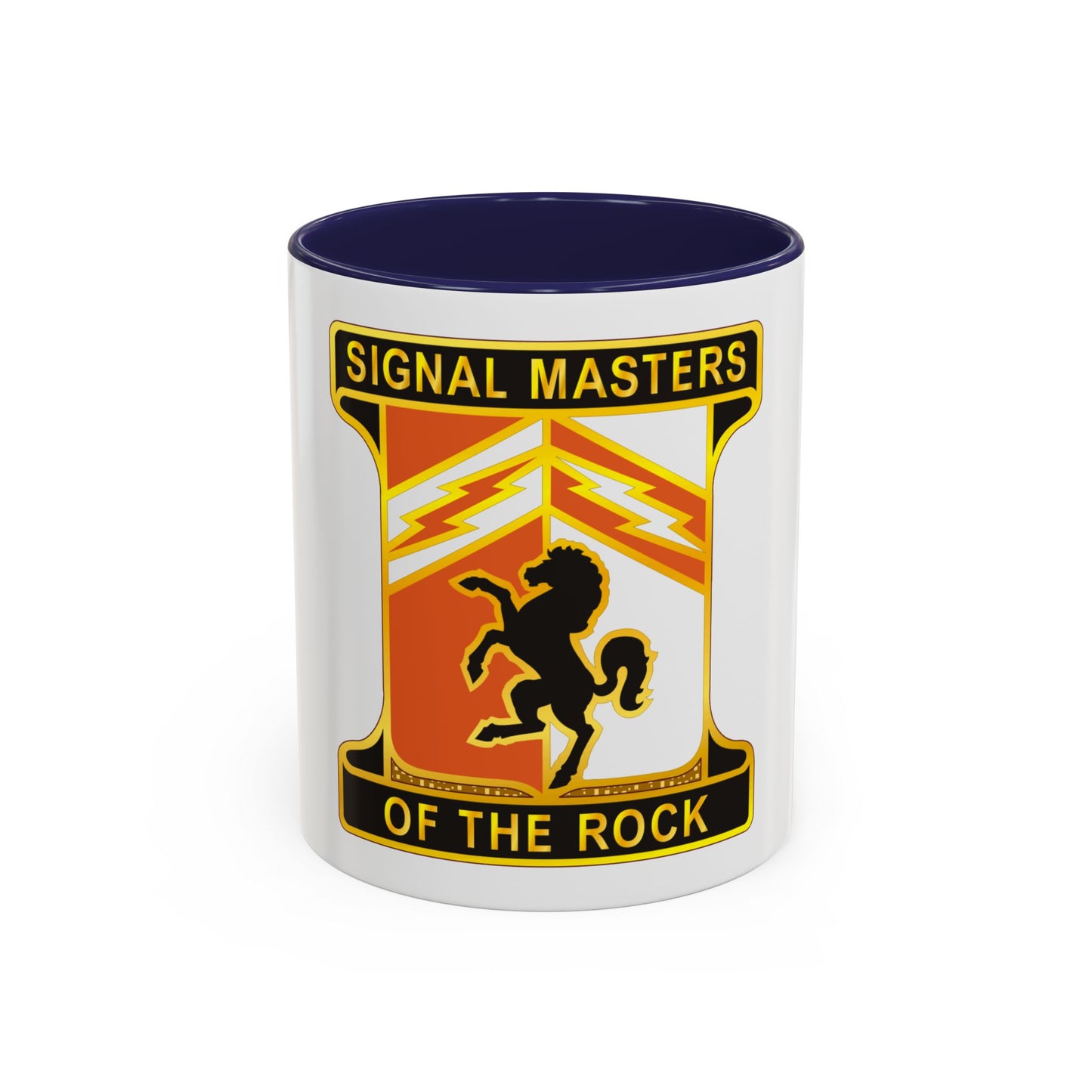 114 Signal Battalion (U.S. Army) Accent Coffee Mug