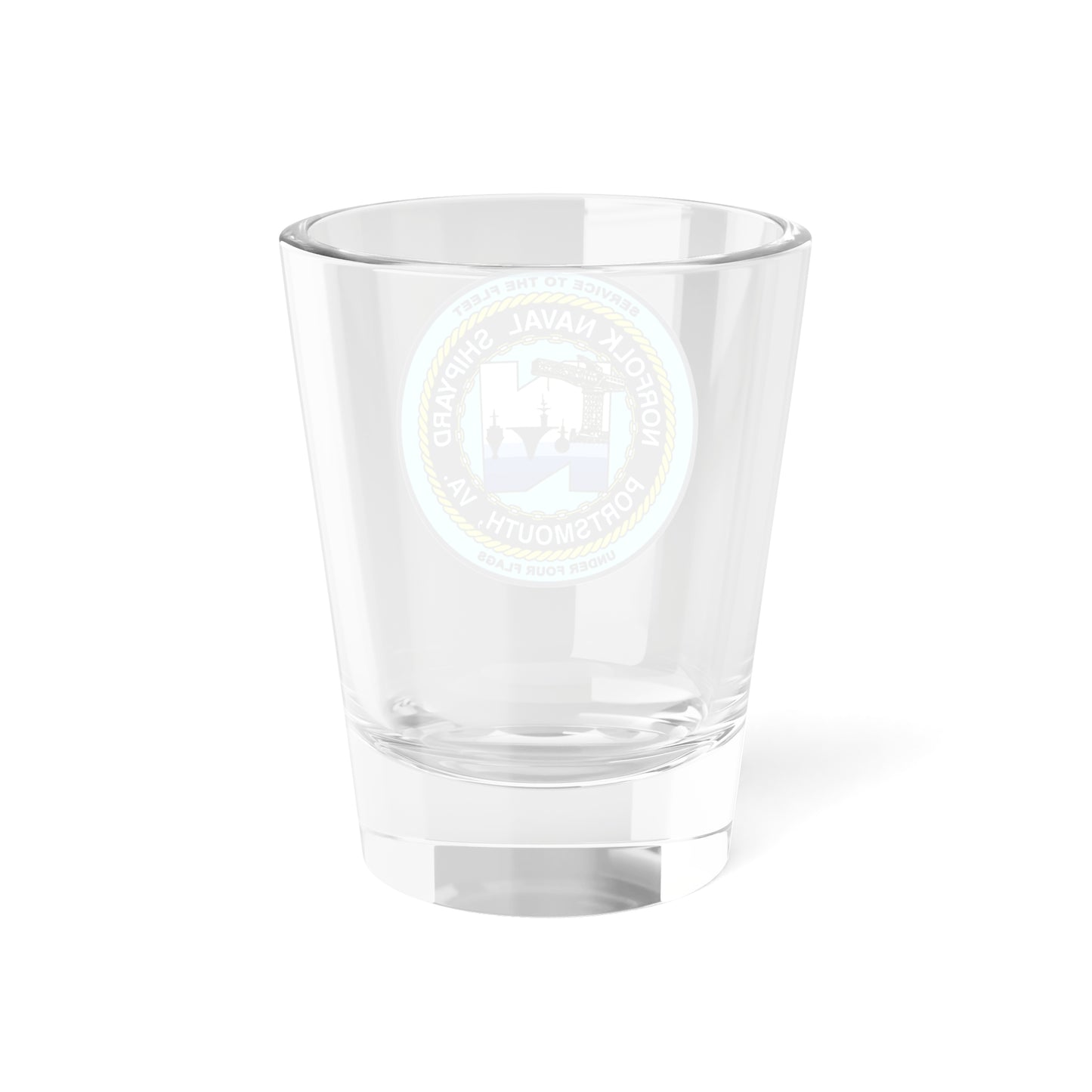 Norfolk Naval Shipyard Portsmouth VA (U.S. Navy) Shot Glass 1.5oz