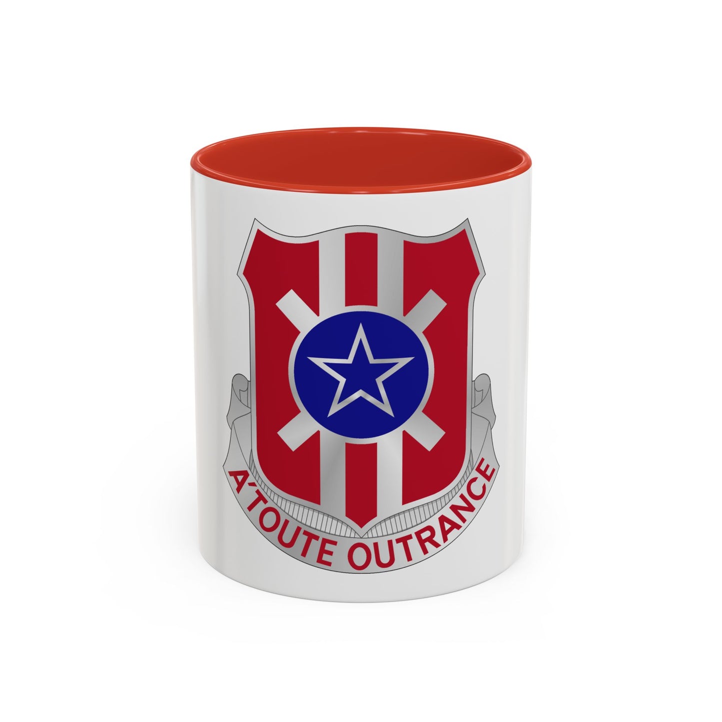 854 Engineer Battalion (U.S. Army) Accent Coffee Mug