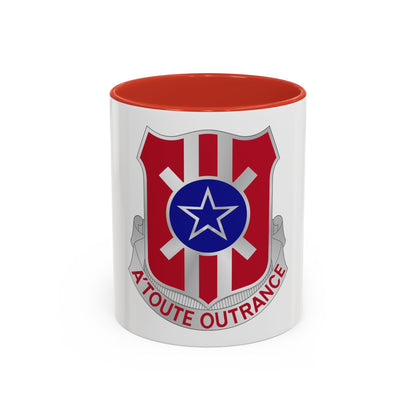 854 Engineer Battalion (U.S. Army) Accent Coffee Mug