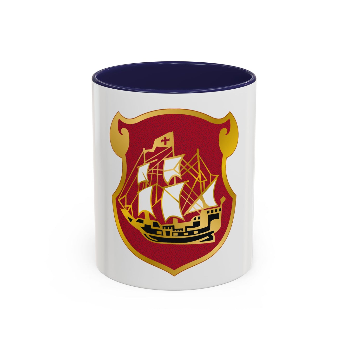 9 Antiaircraft Artillery Gun Battalion (U.S. Army) Accent Coffee Mug