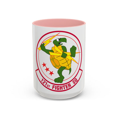 121 Fighter Squadron (U.S. Air Force) Accent Coffee Mug